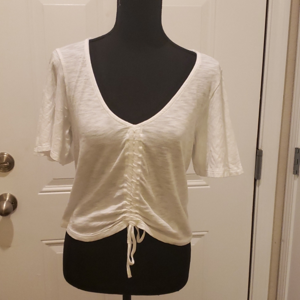 Express One Eleven Crop Top